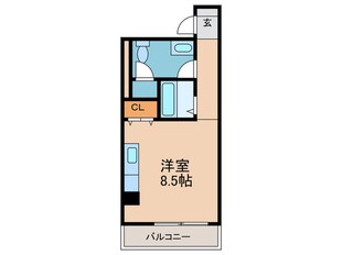 ピポットコート今池の物件間取画像